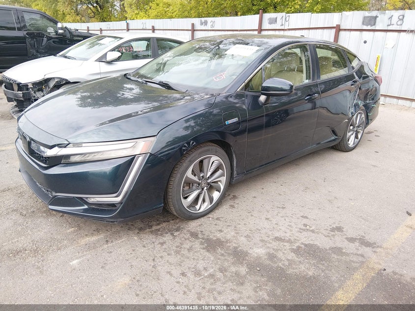 2018 Honda Clarity Plug-In Hybrid, Левый бок, IAAI, VIN JHMZC5F13JC017739 — фото 2