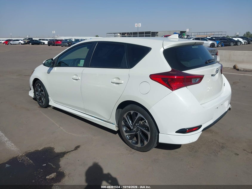 Vin: jtnkarje9hj523894, lot: 46891892, toyota corolla im 20173