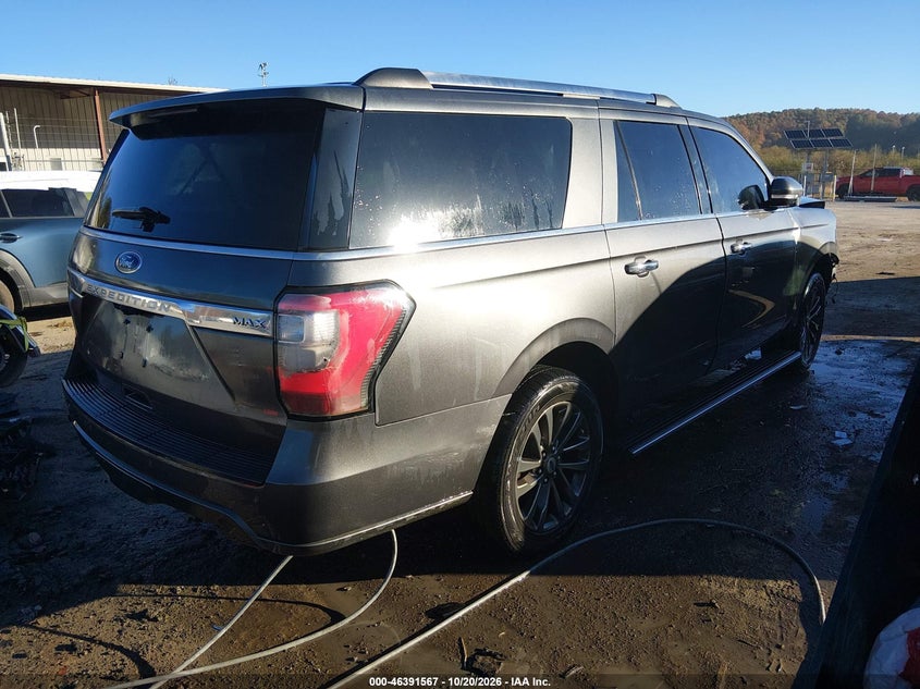 Vin: 1fmjk2atxmea45776, lot: 46891925, ford expedition limited max 20214