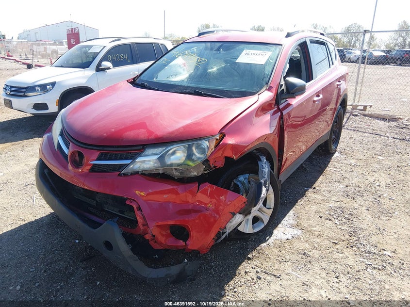 Vin: 2t3zfrev1ew094441, lot: 46891950, toyota rav4 le 20142
