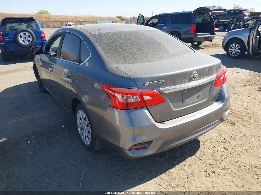 Vin: 3n1ab7ap7jy263941, lot: 46891952, nissan sentra s 20183