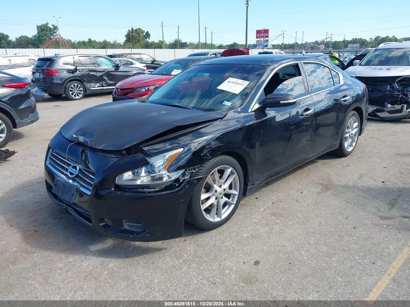 2011 Nissan Maxima 3.5 Sv, Удар спереди, IAAI, VIN 1N4AA5AP4BC831048 — фото 2