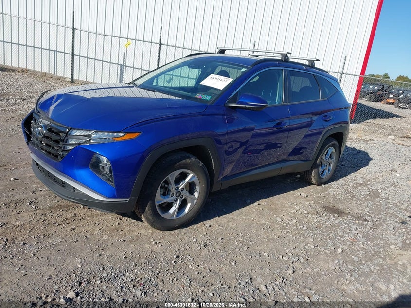 Vin: 5nmjbcae8nh121697, lot: 46891990, hyundai tucson sel 20222
