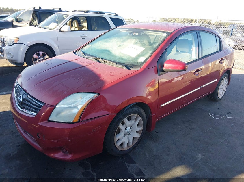 Vin: 3n1ab6ap8al697910, lot: 46892001, nissan sentra 2.0s 20102