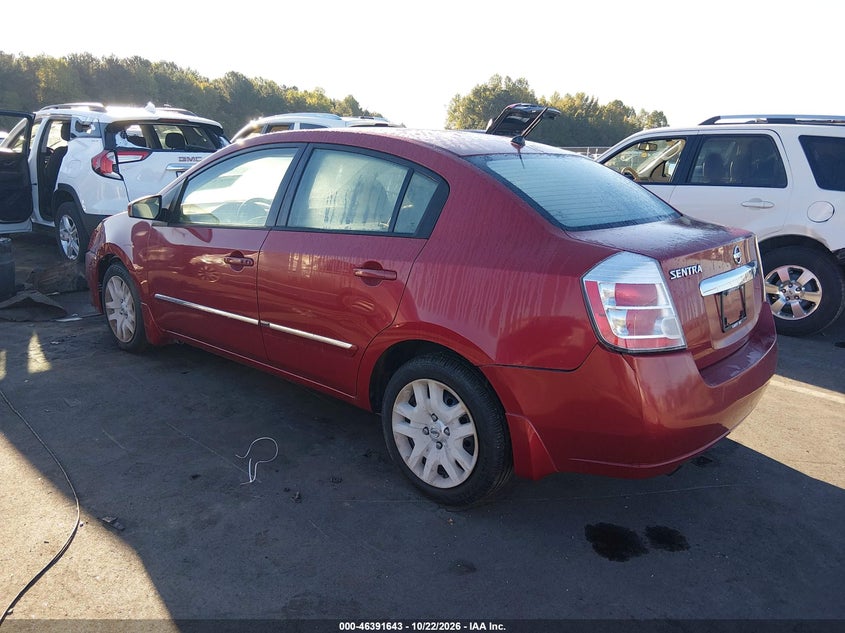 Vin: 3n1ab6ap8al697910, lot: 46892001, nissan sentra 2.0s 20103