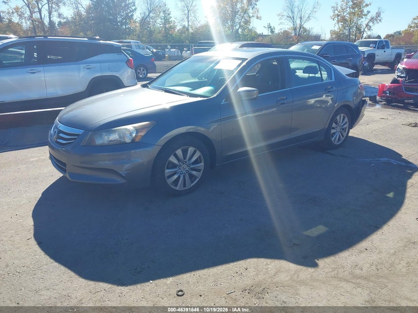 2012 Honda Accord 2.4 Ex, Удар сзади, IAAI, VIN 1HGCP2F71CA166391 — фото 2