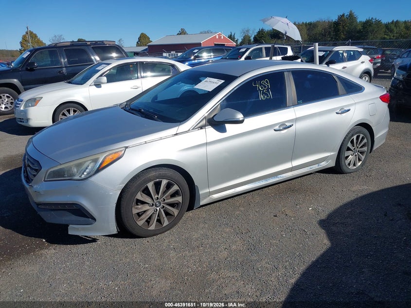 Vin: 5npe34af0fh202243, lot: 46892009, hyundai sonata sport 20152
