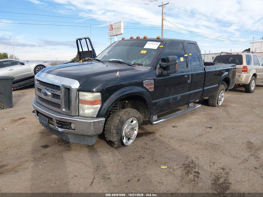 Vin: 1ftsx2br2aea36868, lot: 46892054, ford super duty f-250 srw lariat/xl/xlt 20102