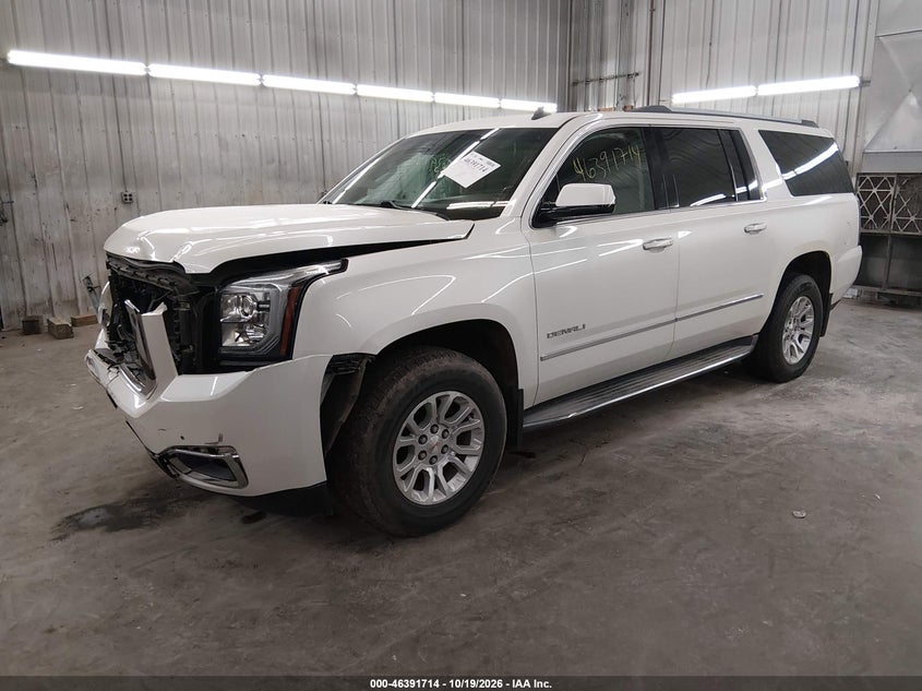 Vin: 1gks2jkj7fr138903, lot: 46892071, gmc yukon xl 1500 denali 20152