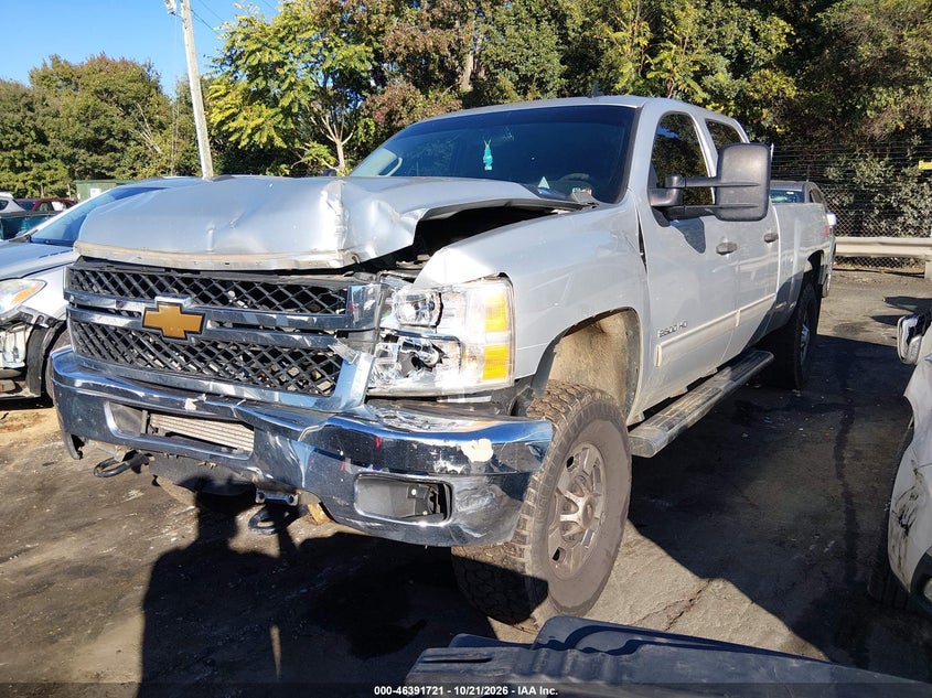 Vin: 1gc1kxc87ef186018, lot: 46892079, chevrolet silverado 2500hd lt 20142