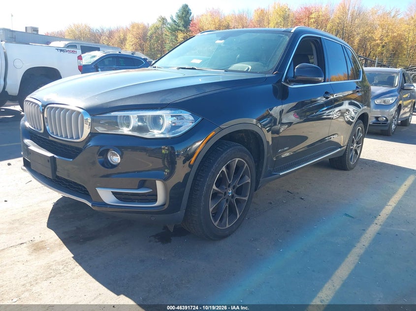 2014 BMW X5 xDrive35I, Удар сзади, IAAI, VIN 5UXKR0C5XE0H17858 — фото 2
