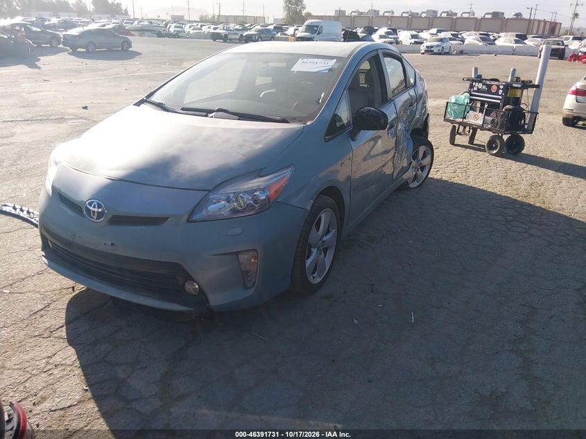 Vin: jtdkn3du0c5506864, lot: 46892089, toyota prius five 20122