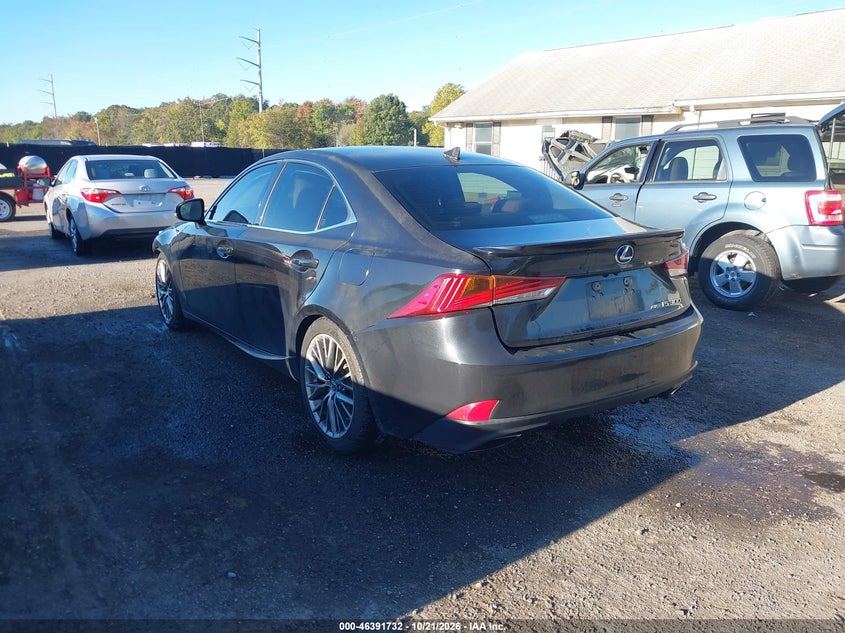 Vin: jthcm1d25h5018901, lot: 46892090, lexus is 300 20173