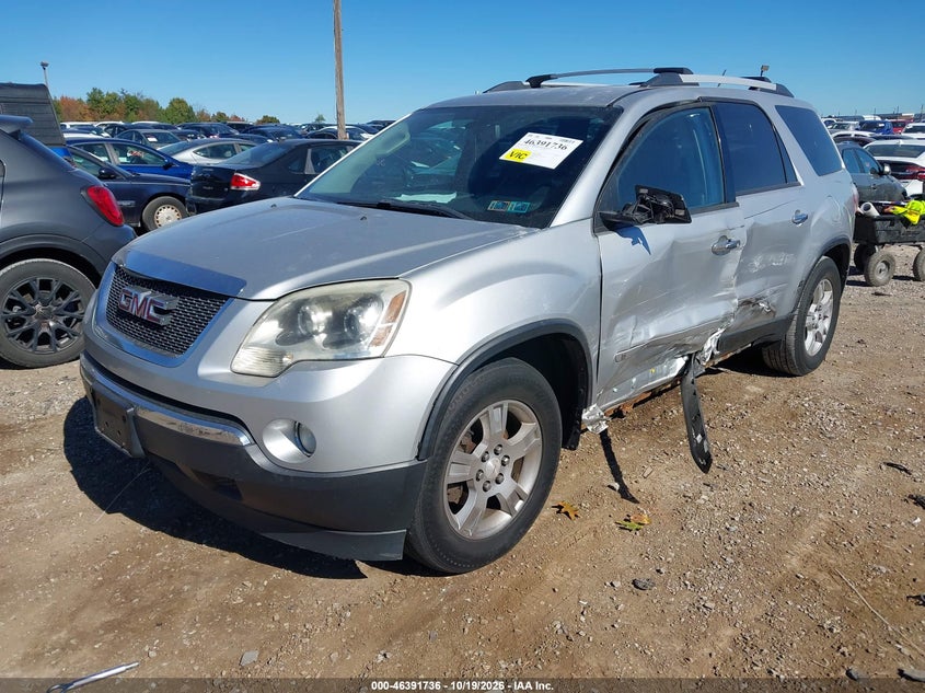 Vin: 1gklvled3aj160644, lot: 46892094, gmc acadia sle 20102