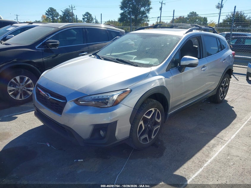 Vin: jf2gtanc0kh227872, lot: 46892122, subaru crosstrek 2.0i limited 20192