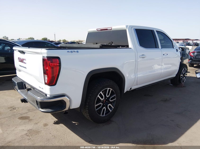 Vin: 3gtu9bed6lg427441, lot: 46892145, gmc sierra 1500 4wd  short box sle 20204