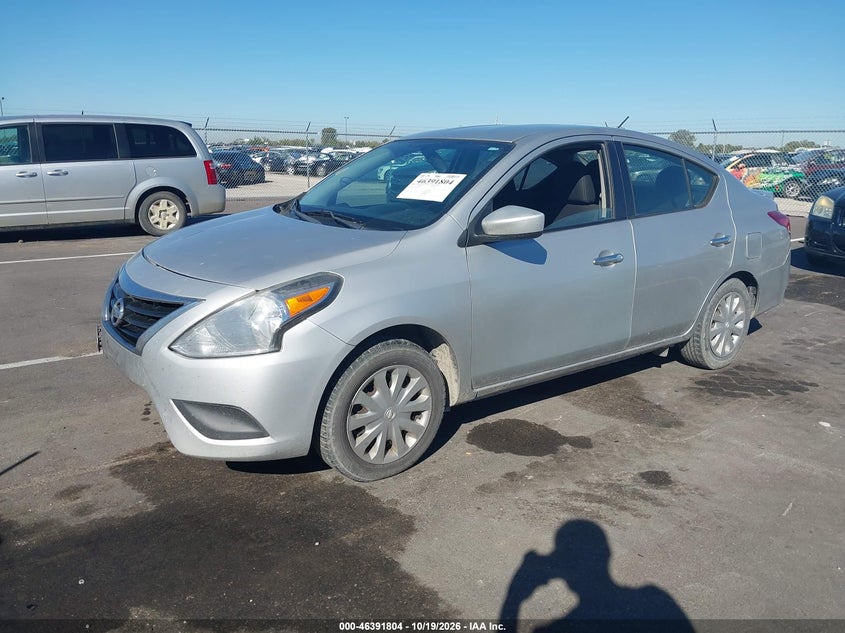 Vin: 3n1cn7ap0jk433172, lot: 46892162, nissan versa 1.6 sv 20182