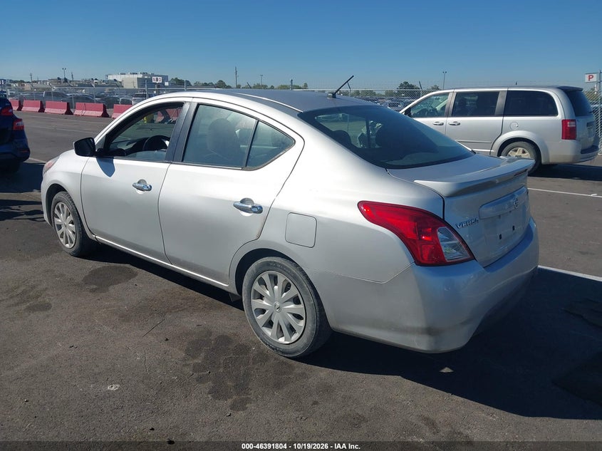 Vin: 3n1cn7ap0jk433172, lot: 46892162, nissan versa 1.6 sv 20183