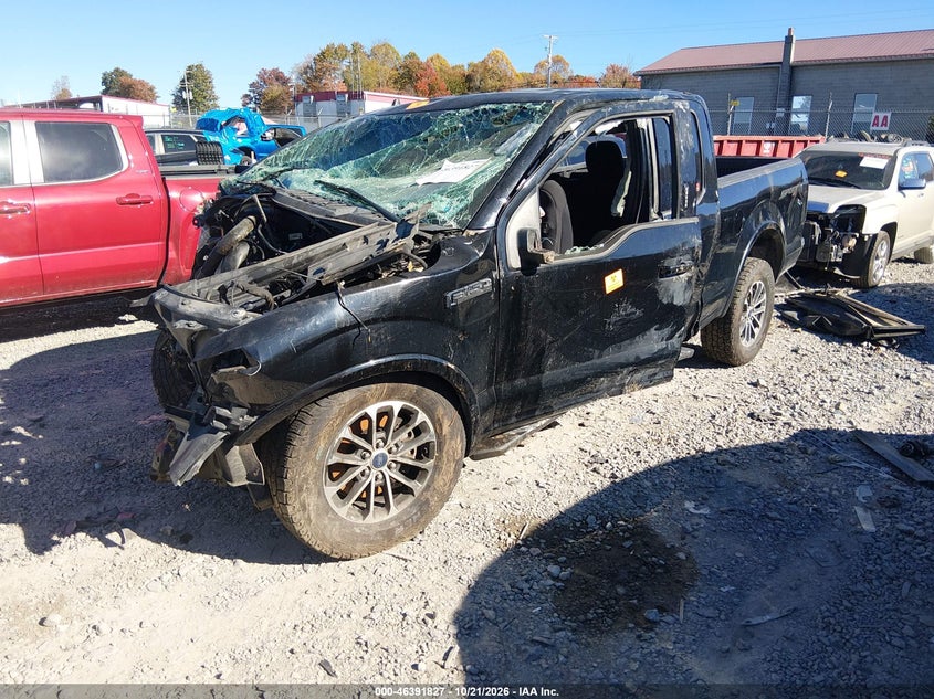 Vin: 1ftex1ep7jkc79062, lot: 46892185, ford f-150 xlt 20182