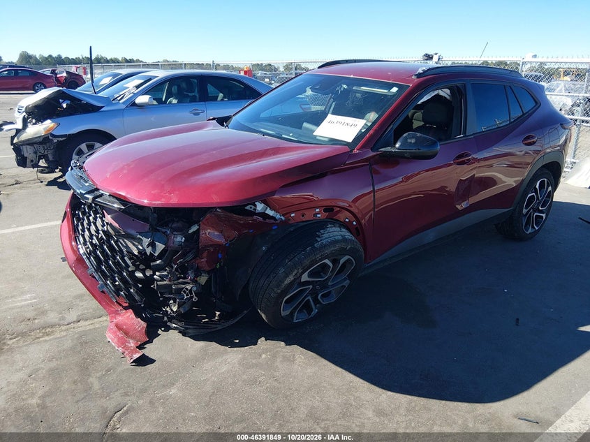2025 Chevrolet Trax Fwd 2Rs, Front End, IAAI, VIN KL77LJEP6SC146225 — photo 2