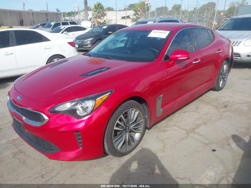 Vin: knae15la3k6062333, lot: 46892214, kia stinger 20192