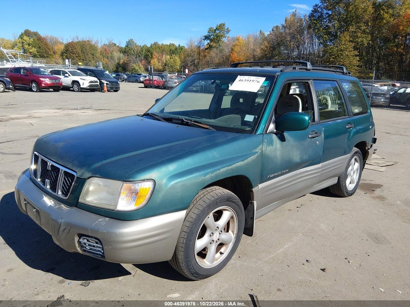 2001 Subaru Forester S, Удар сзади, IAAI, VIN JF1SF65511H715795 — фото 2