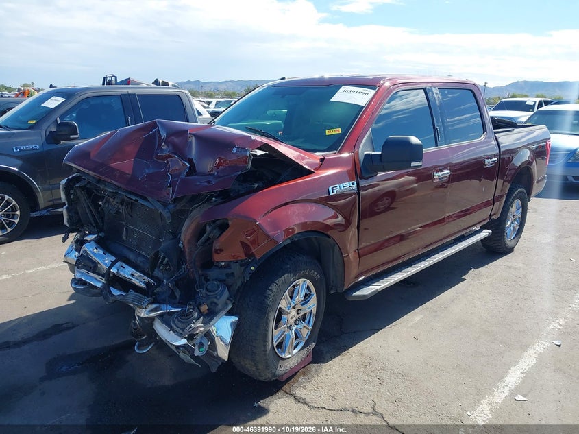 Vin: 1ftew1ef7ffa57406, lot: 46892348, ford f-150 xlt 20152