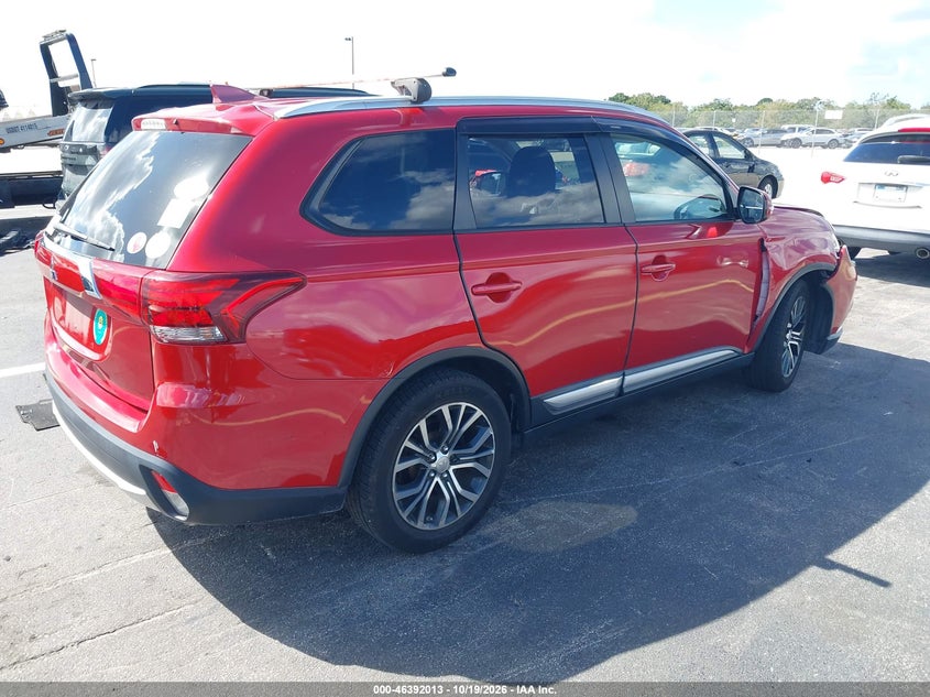 Vin: ja4ad3a32hz014597, lot: 46892371, mitsubishi outlander se/sel 20174