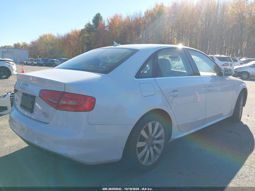 Vin: waubfafl3fn011551, lot: 46892400, audi a4 2.0t premium 20154
