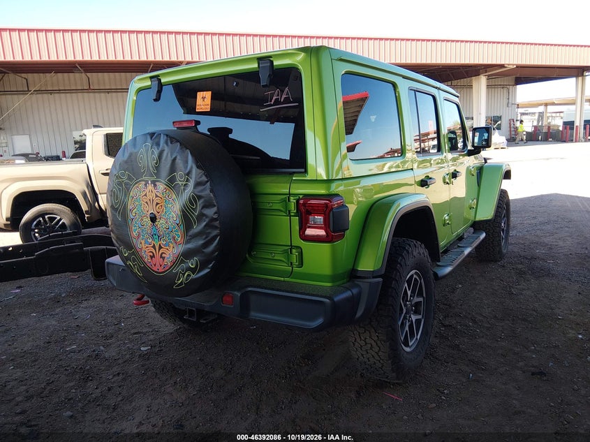 Vin: 1c4pjxfg2tw278909, lot: 46892444, jeep wrangler rubicon 4x4 20264