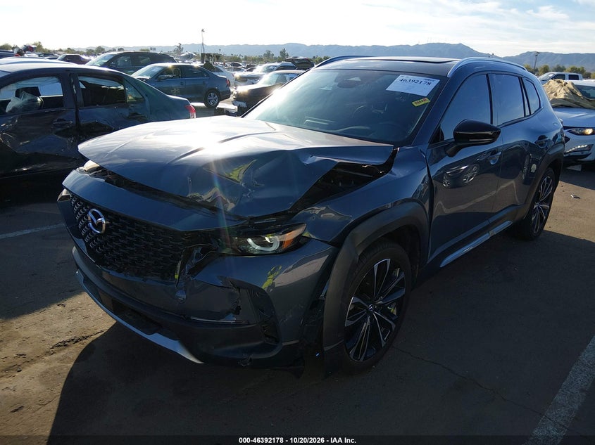 2025 Mazda Cx-50 2.5 Turbo Premium Package, Удар спереди, IAAI, VIN 7MMVABDY5SN387262 — фото 2