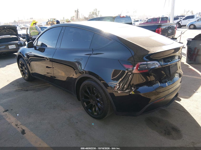 Vin: 5yjygdee8lf019895, lot: 46892596, tesla model y long range dual motor all-wheel drive 20203