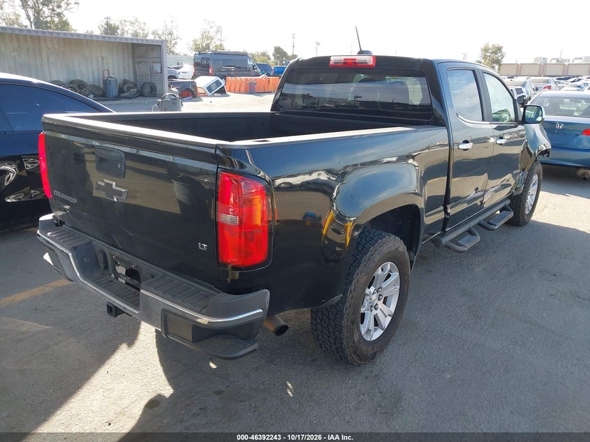 Vin: 1gcgsbe3xf1270539, lot: 46892601, chevrolet colorado lt 20154