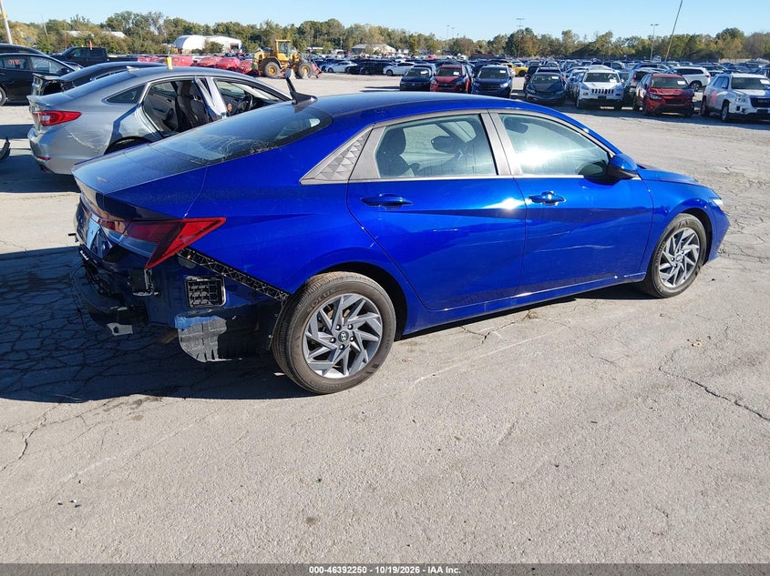 Vin: kmhlm4dg6ru788624, lot: 46892608, hyundai elantra sel 20244