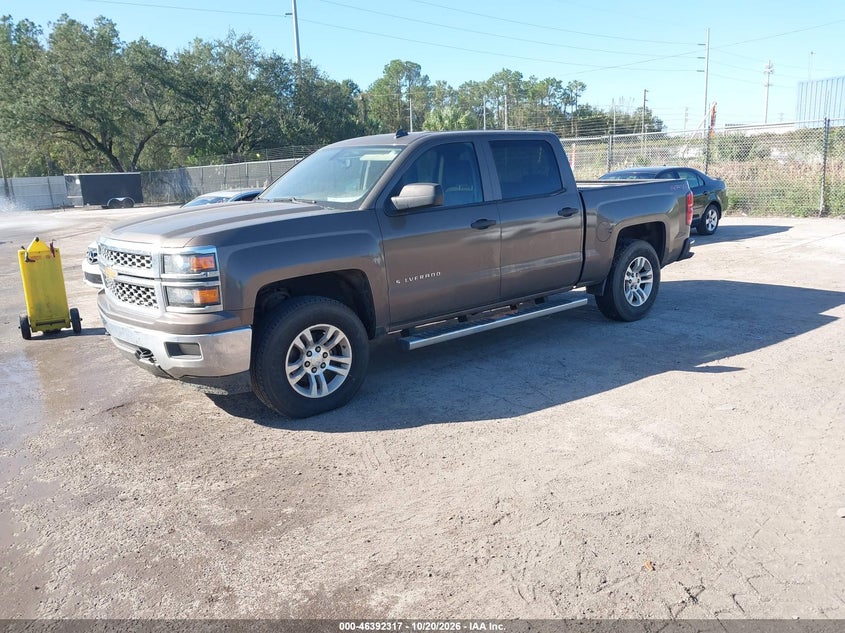 Vin: 3gcukreh5eg240470, lot: 46892675, chevrolet silverado 1500 1lt 20142