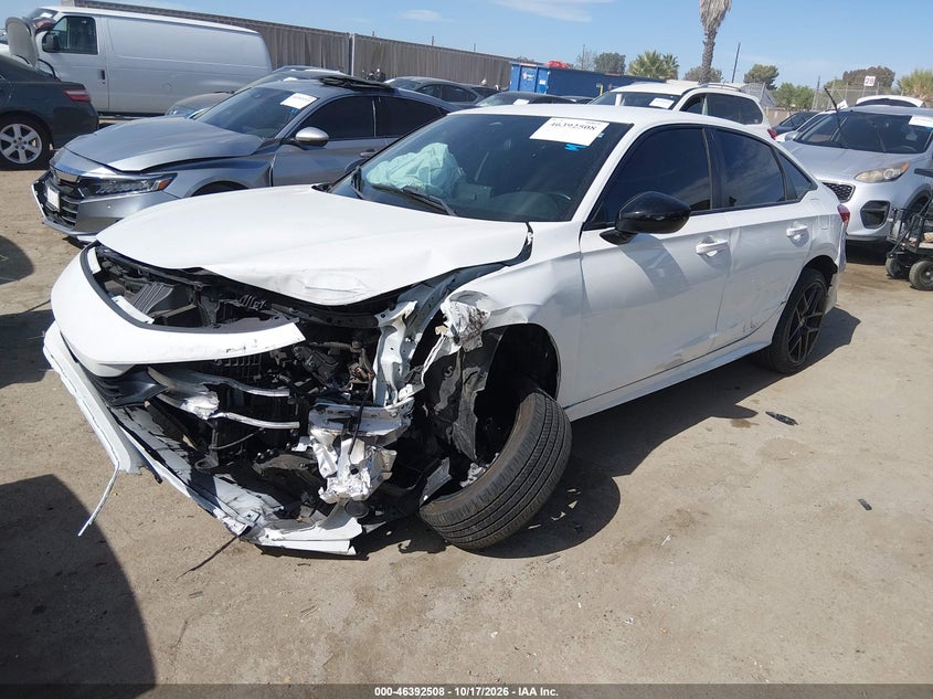 Vin: 2hgfe2f56nh565755, lot: 46892866, honda civic sport 20222