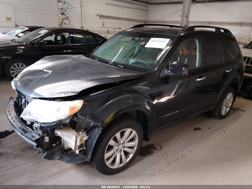 2011 Subaru Forester 2.5X Premium, Удар спереди, IAAI, VIN JF2SHBDC7BH721438 — фото 2