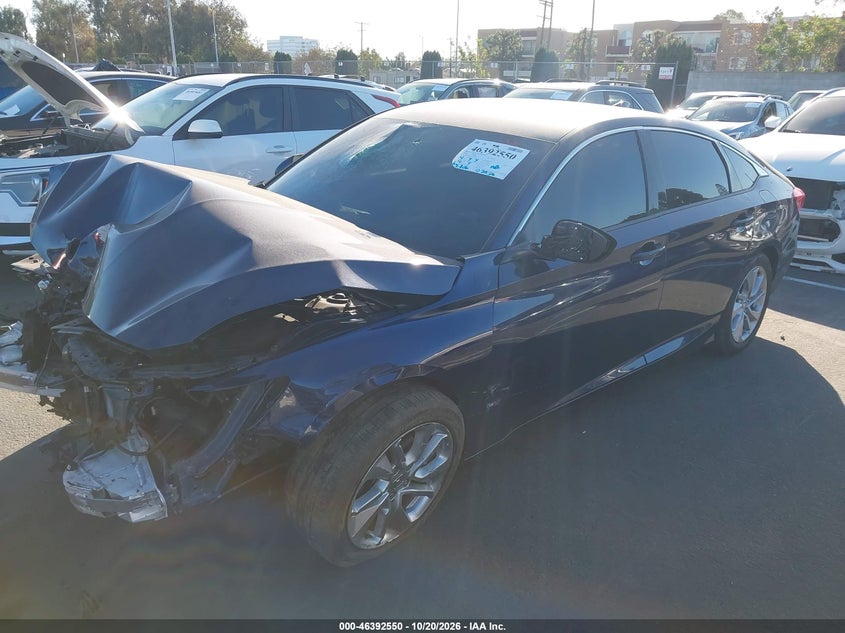 Vin: 1hgcv1f13la083606, lot: 46892908, honda accord lx 20202