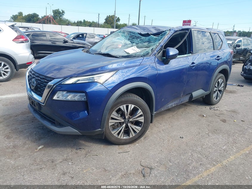 2023 Nissan Rogue Sv Fwd, All Over, IAAI, VIN 5N1BT3BA5PC767466 — photo 2