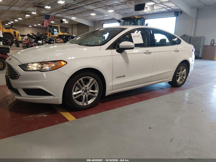 Vin: 3fa6p0uu1jr279002, lot: 46892965, ford fusion hybrid s 20182