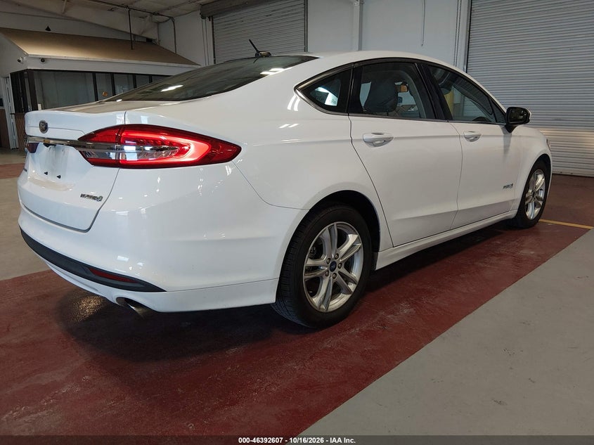 Vin: 3fa6p0uu1jr279002, lot: 46892965, ford fusion hybrid s 20184