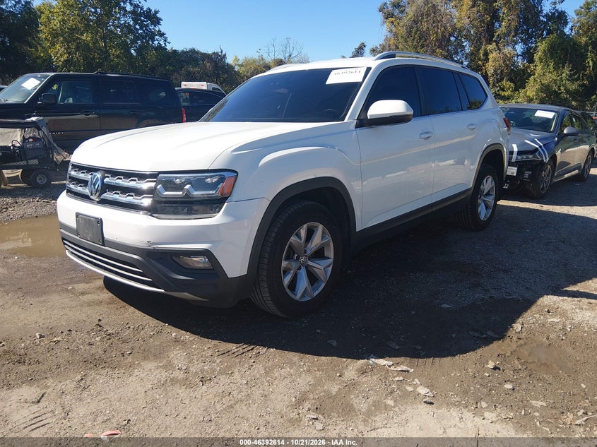 2018 Volkswagen Atlas 3.6L V6 Se, Удар спереди, IAAI, VIN 1V2KR2CA3JC529178 — фото 2