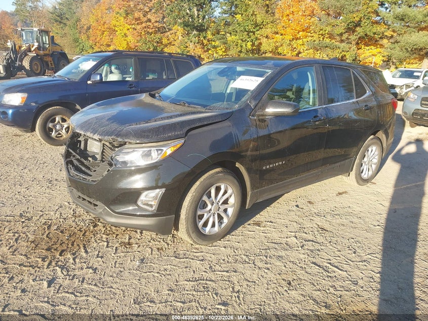 2021 Chevrolet Equinox Fwd Lt, All Over, IAAI, VIN 3GNAXKEV2ML302664 — photo 2