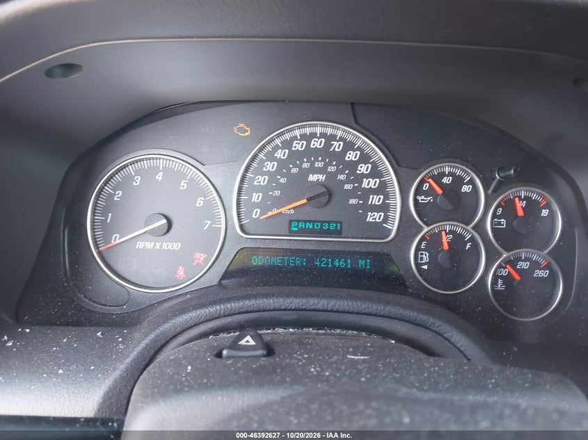 GMC ENVOY XL 2005 VIN 1GKET66MX56198816