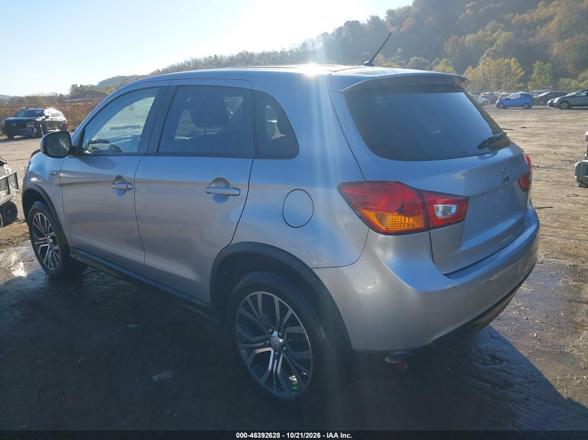 Vin: ja4ar3aw0gz034017, lot: 46892986, mitsubishi outlander sport 2.4 es 20163