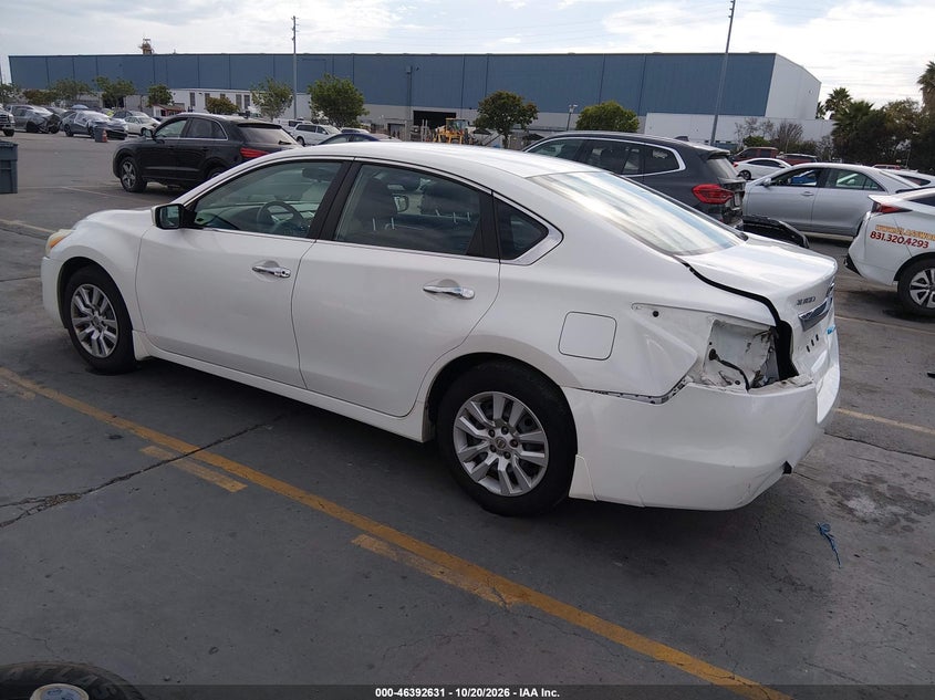 Vin: 1n4al3ap0dn528693, lot: 46892989, nissan altima 2.5 s 20133