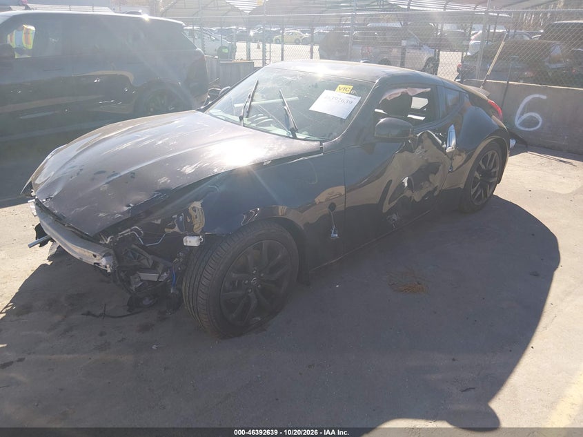 2016 Nissan 370Z Nismo/Nismo Tech/Sport/Sport Tech/Touring, Front End, IAAI, VIN JN1AZ4EH6GM930796 — photo 2