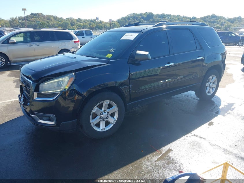 Vin: 1gkkvpkdxej330480, lot: 46893033, gmc acadia sle-2 20142