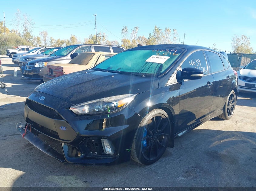 2017 Ford Focus Rs, Удар сзади, IAAI, VIN WF0DP3TH1H4121315 — фото 2