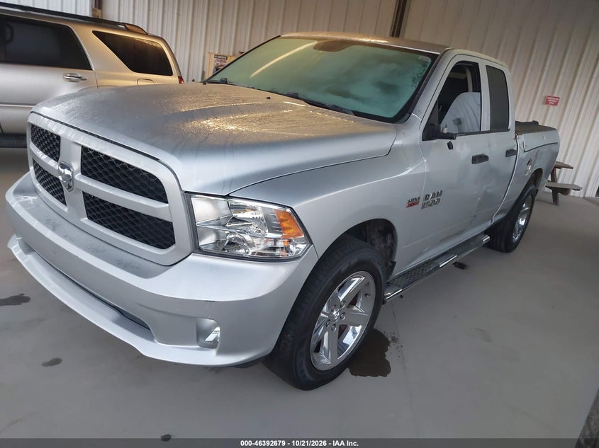 2015 Ram 1500 Express, Левый бок, IAAI, VIN 1C6RR6FT2FS583807 — фото 2
